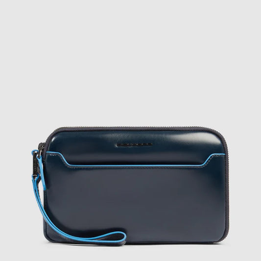 Pochette uomo a tre scomparti