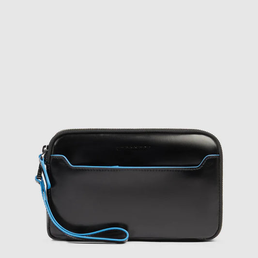 Pochette uomo a tre scomparti