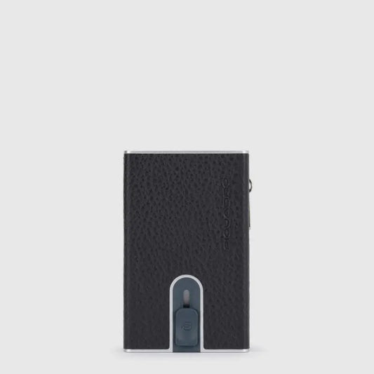 COMPACT WALLET PORTA MONETE CON SLIDING SYSTEM