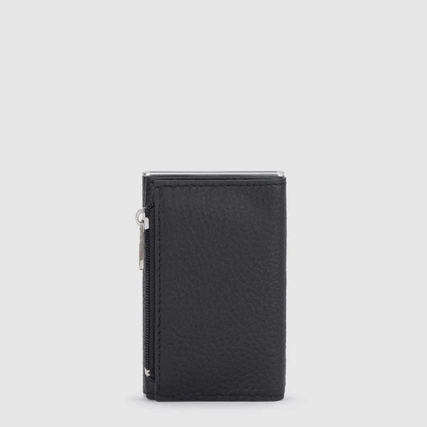 COMPACT WALLET PORTA MONETE CON SLIDING SYSTEM